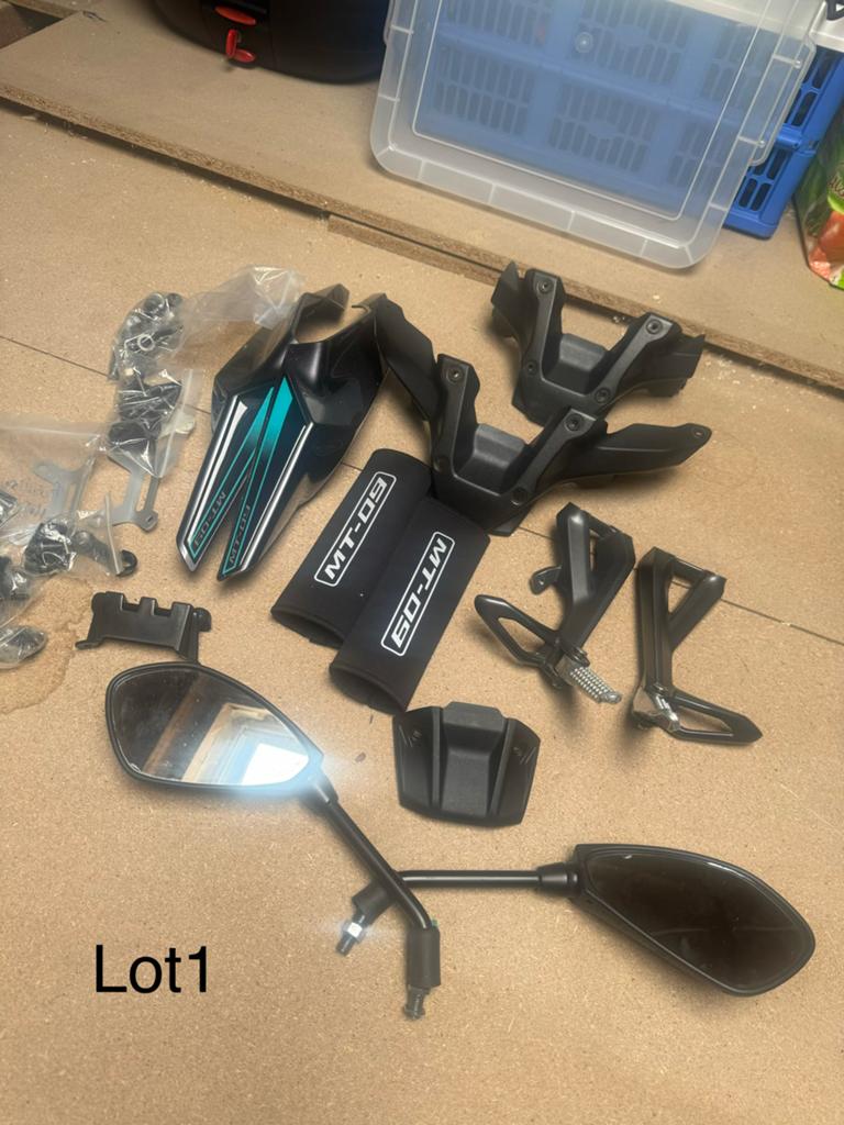 pieces d’origines yamaha MT09, Ophalen