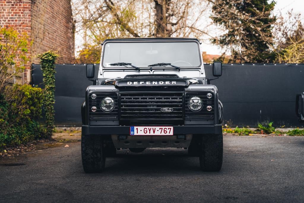 Defender 90 TD4 2,2 // LIMITED EDITION ADVENTURE // EX BTW, Euro 5, Zwart, Leder, Vierwielaandrijving