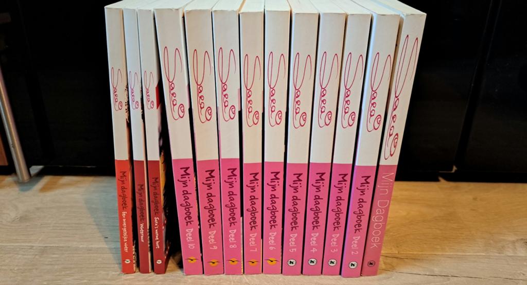Sara Mijn Dagboek 10 delen + extra's, Boeken, Ophalen, Zo goed als nieuw, Ria Maes, België