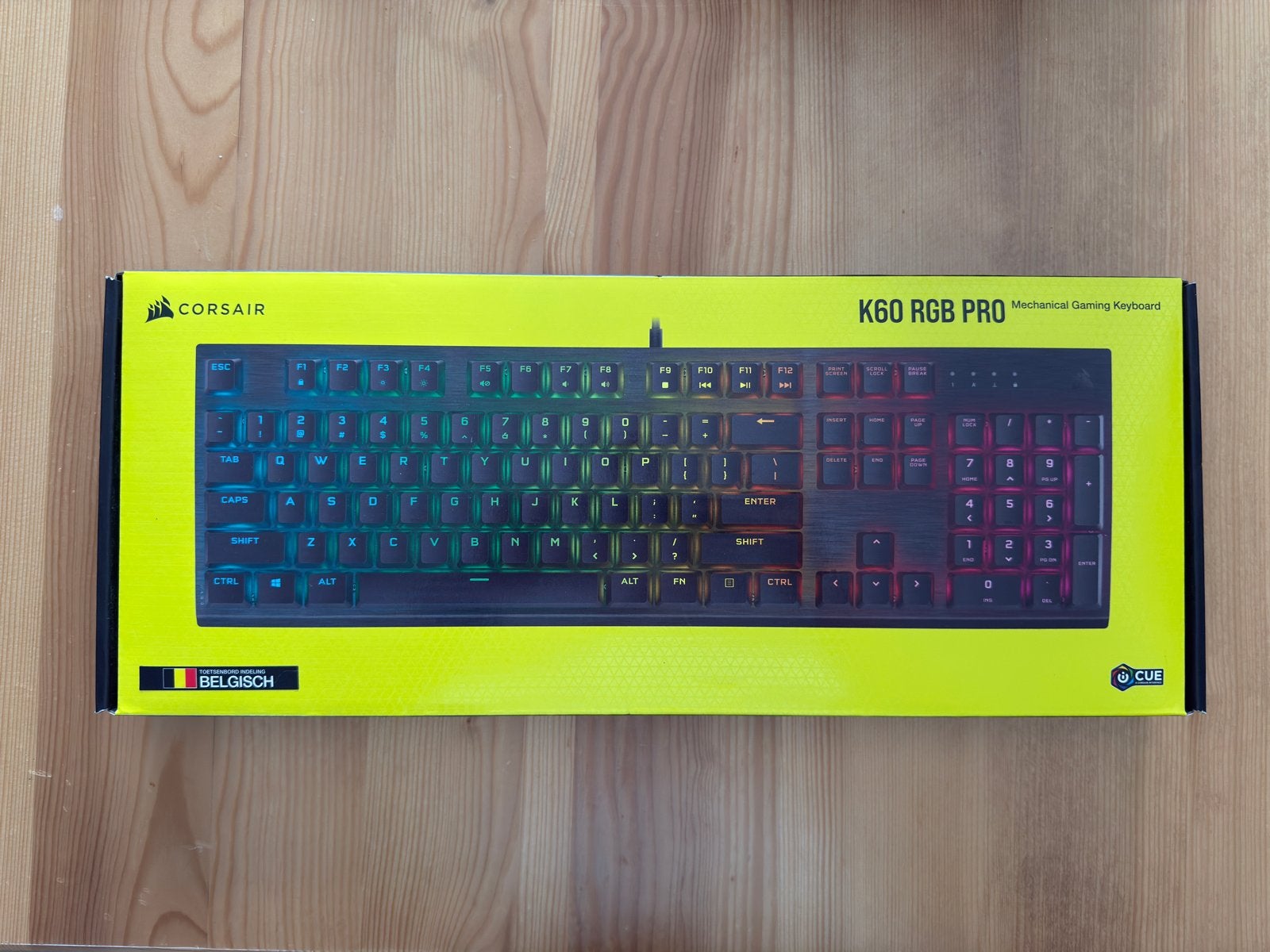 Corsair K60 RGB PRO, Enlèvement ou Envoi, Azerty, Corsair