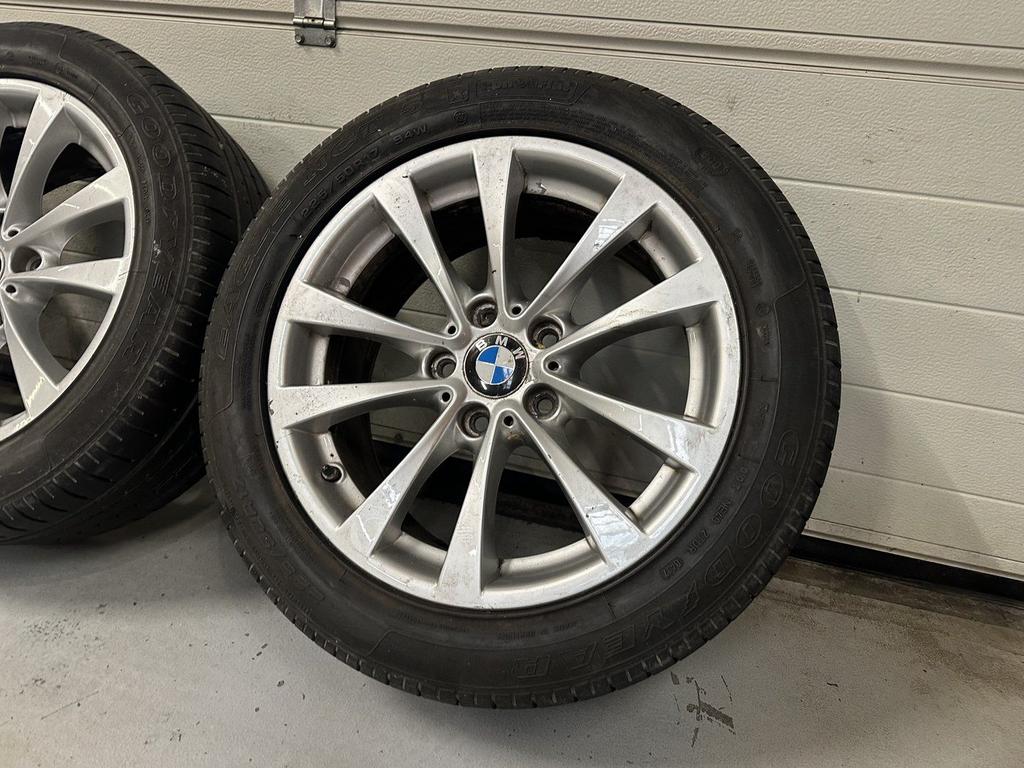 17inch Originele BMW Style 395 Velgen! 5x120 A merk banden, Auto-onderdelen, Gebruikt, -, -, Banden en Velgen