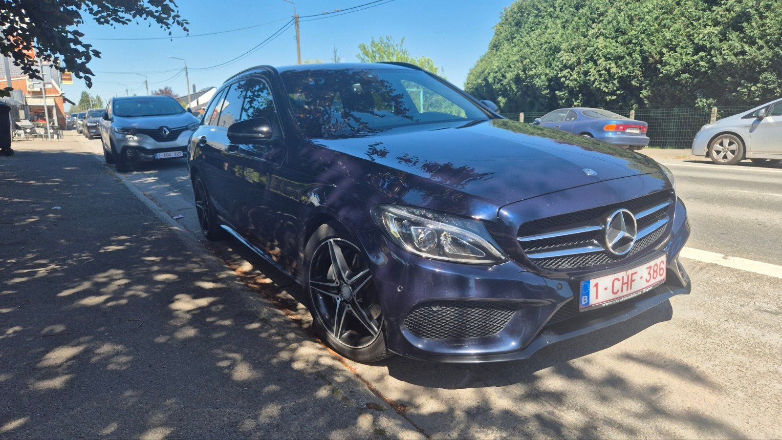 Mercedes c180 diesel euro 6 pack amg complet 2017 194000km, Auto's, Particulier, Te koop