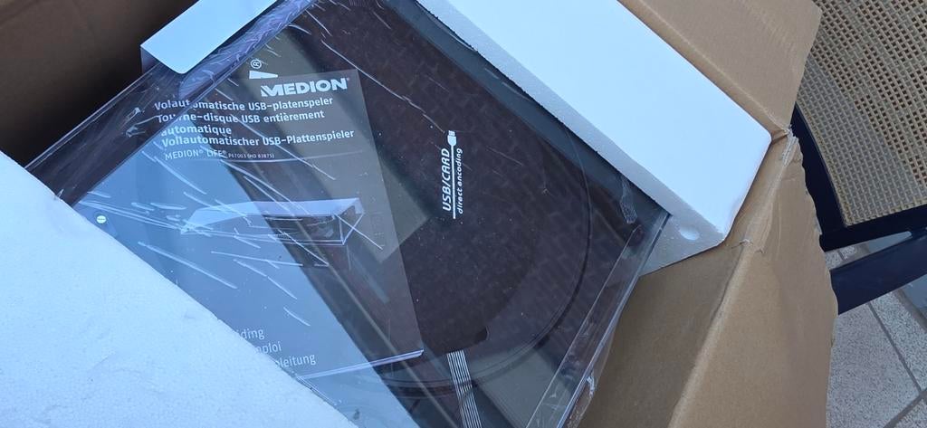 Usb platen speler., Ophalen, Nieuw