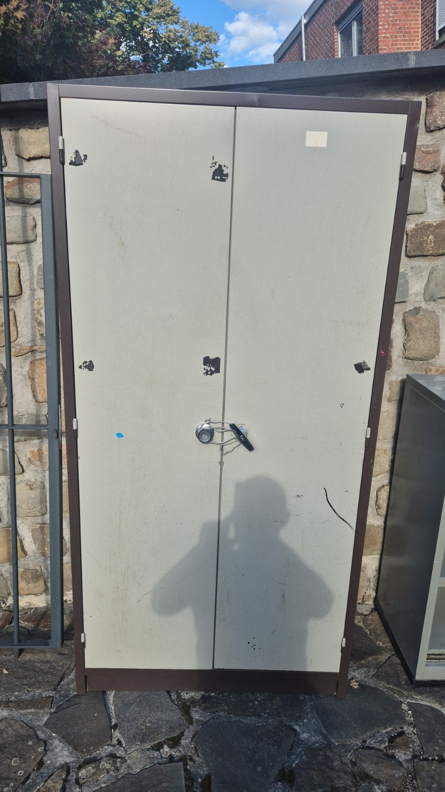armoire métallique et petite armoir vend en semble ou sépare, Enlèvement, Utilisé