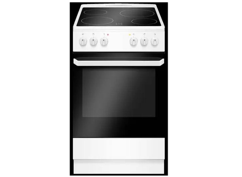 Elektrisch fornuis - NIEUW IN DOOS - €250, Ophalen, 4 kookzones, Energieklasse A of zuiniger, 85 tot 90 cm