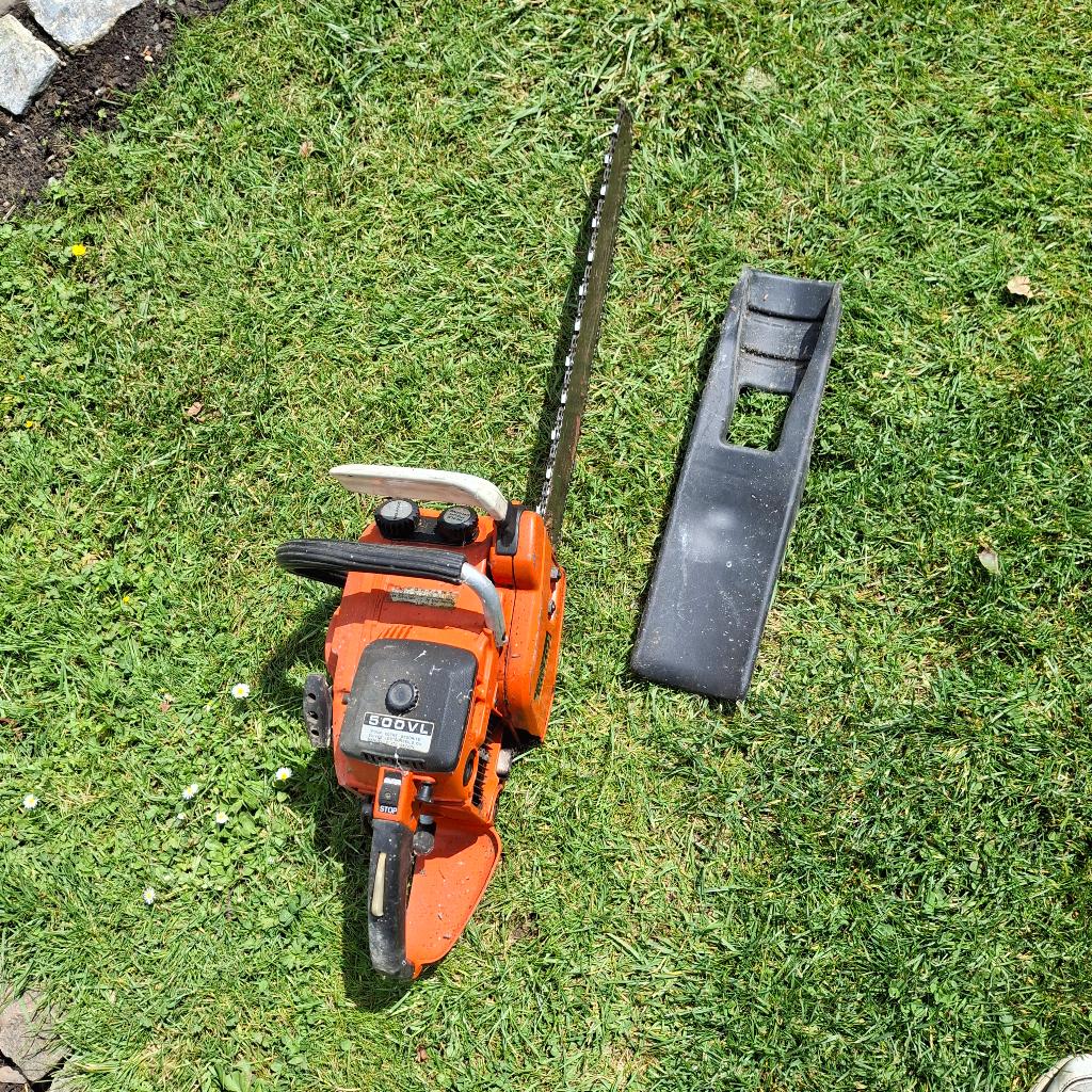 Tronçonneuse, Jardin & Terrasse, Enlèvement, Utilisé