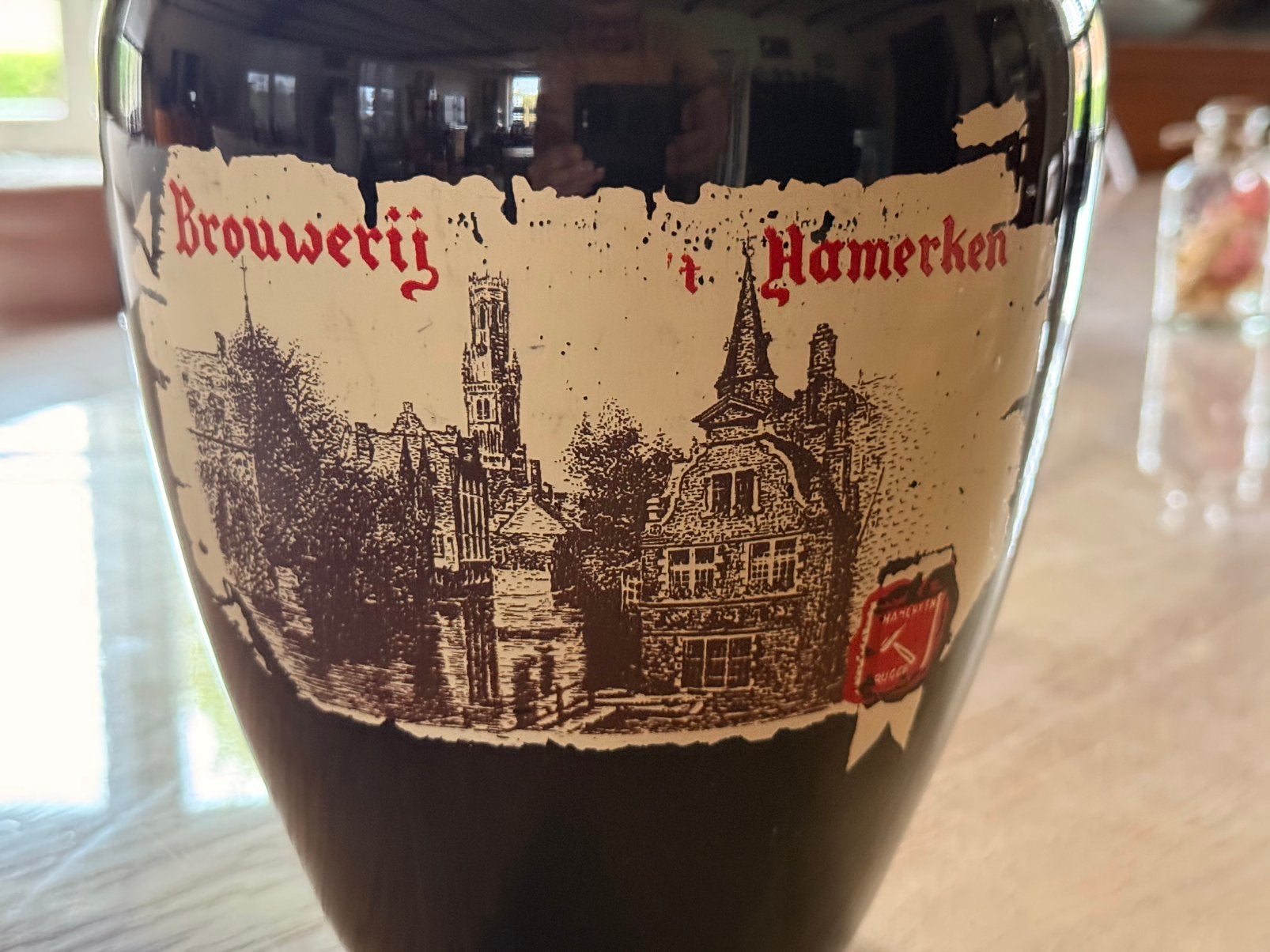 Vaas brouwerij ‘t Hamerken, Verzamelen, Ophalen of Verzenden, Zo goed als nieuw