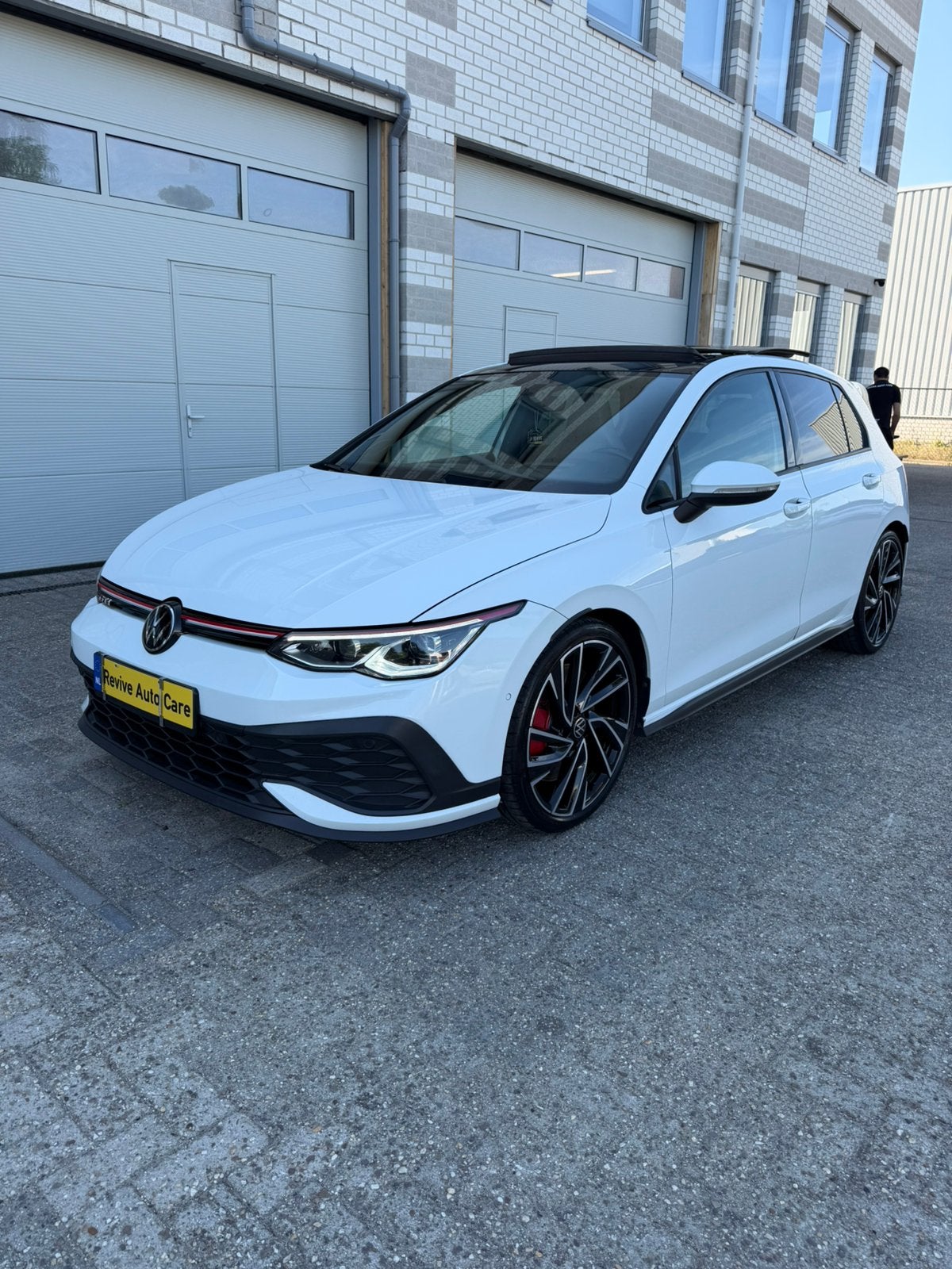 Volkswagen Golf 8 GTI Clubsport, Autos, Volkswagen, Cuir, 4 portes, Phares entièrement LED, Noir