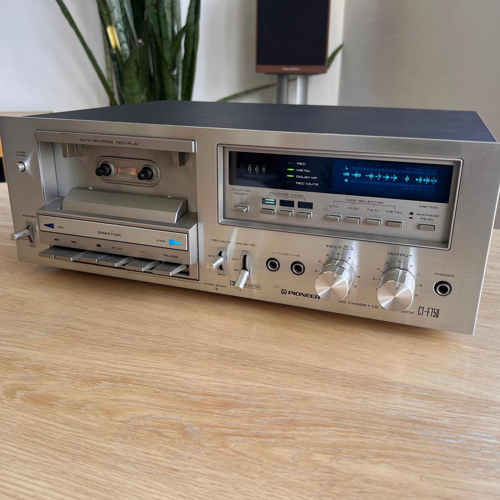 Pioneer CT-F 750, Ophalen, Enkel, Overige merken, Auto-reverse