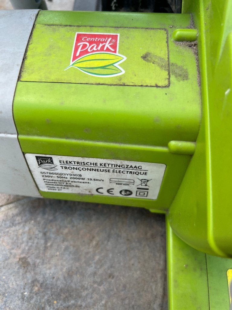 Kettingzaag, Ophalen, Kettingzaag, Zo goed als nieuw, Park brico