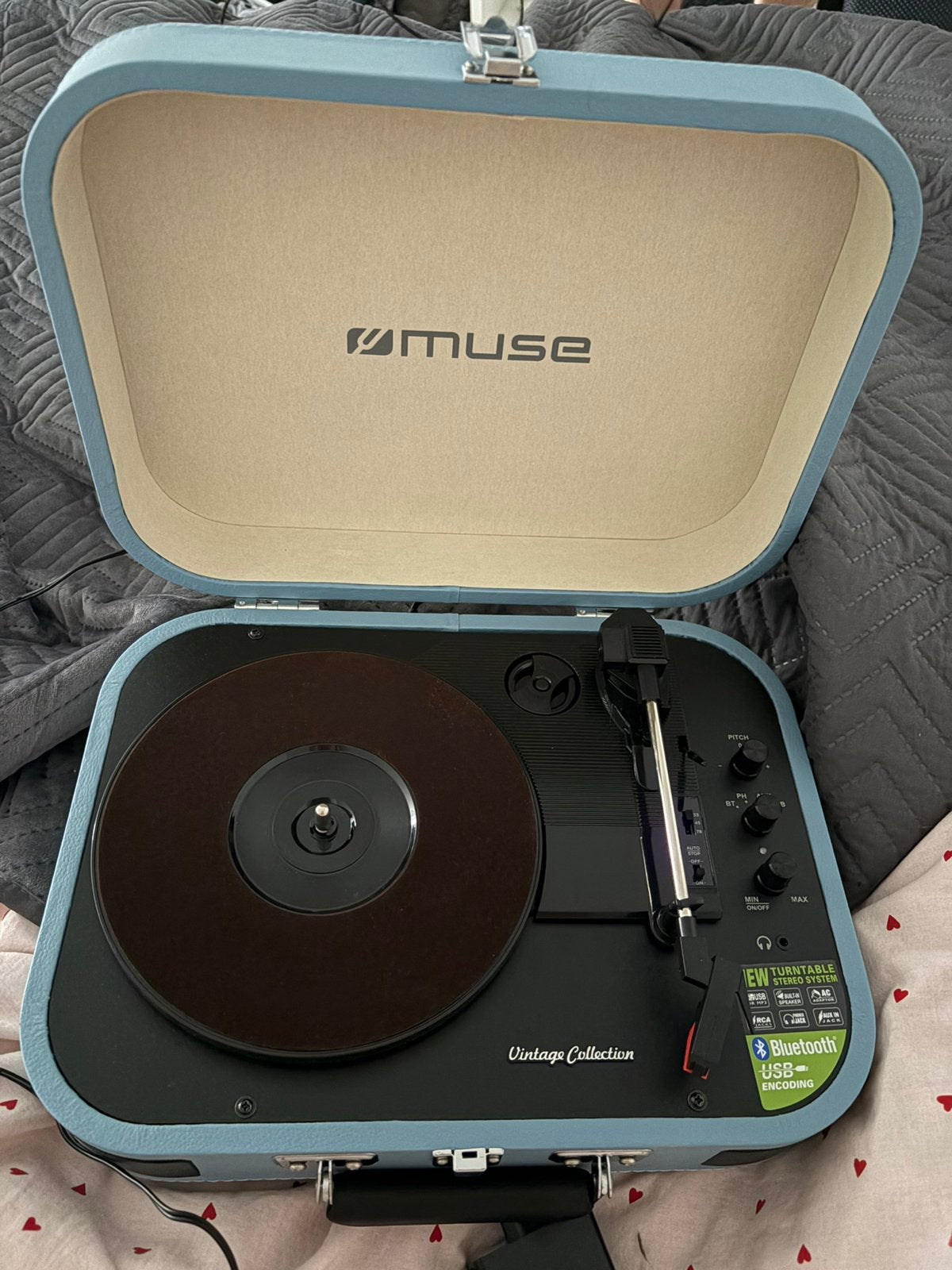 Platenspeler MUSE, Audio, Tv en Foto, Platenspelers, Ophalen, Zo goed als nieuw, Platenspeler