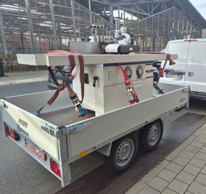 Remorque 750kg, Enlèvement