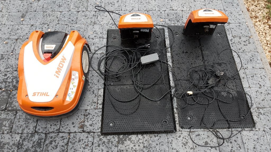 Robot Tondeuse Stihl Imow RMI 422, Enlèvement, Utilisé, STIHL, Avec capteur de pluie