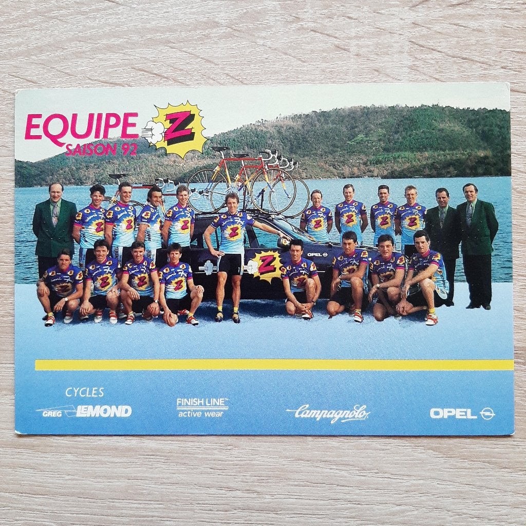 cycliste Equipe Cycliste Z ancienne équipe deFrance cycliste, Collections, Articles de Sport & Football, Comme neuf, Cartes de joueur