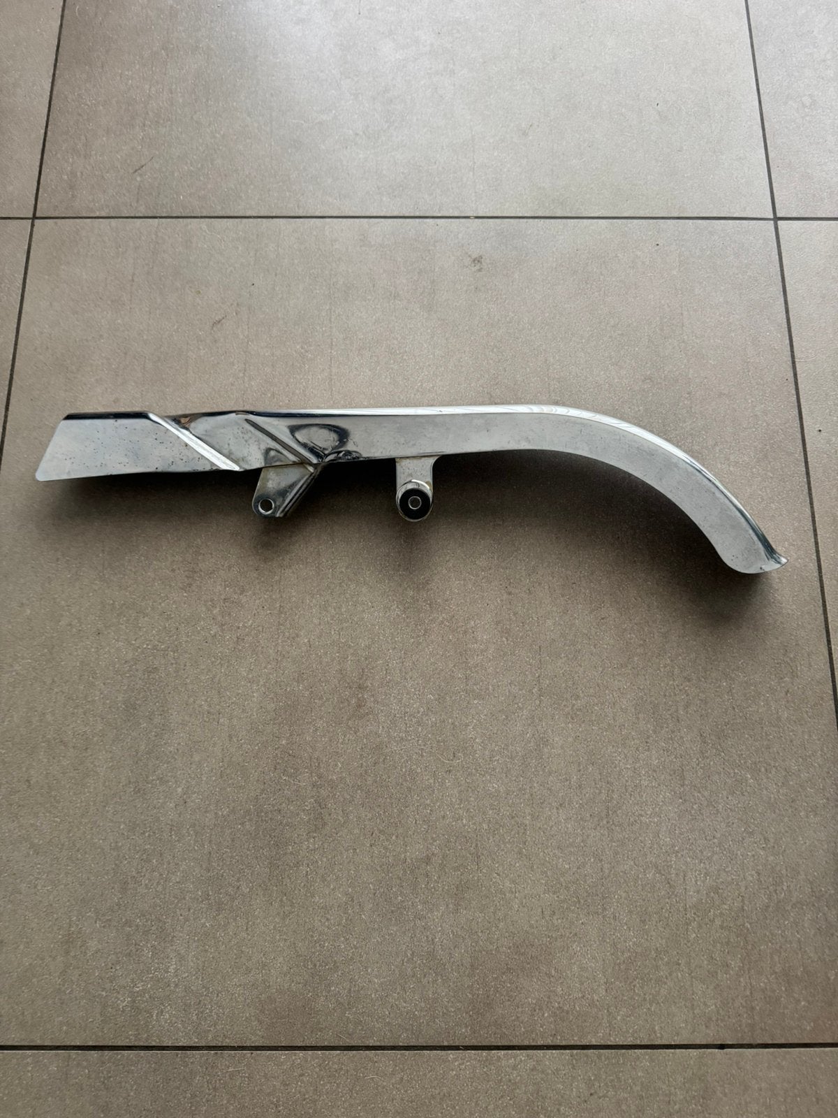 Chrome Riembeschermers Set (Boven + Onder) Softail (00-05), Enlèvement, Utilisé