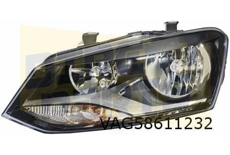 Volkswagen koplamp Rechts (halogeen H7 / H7) OES! 6R1941008F, Neuf, -, Volkswagen, -