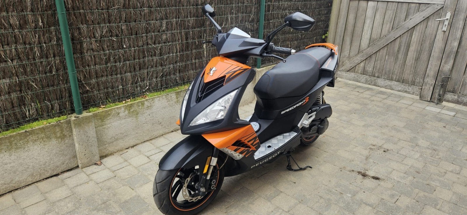 peugeot speedfight 3 darkside edetie, Fietsen en Brommers, Scooters | Peugeot, Ophalen, Tweetakt, 49 cc, Speedfight