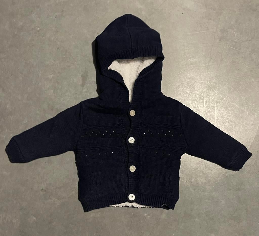 Babyjasje noppies maar 56, Kinderen en Baby's, Ophalen, Zo goed als nieuw, Jasje
