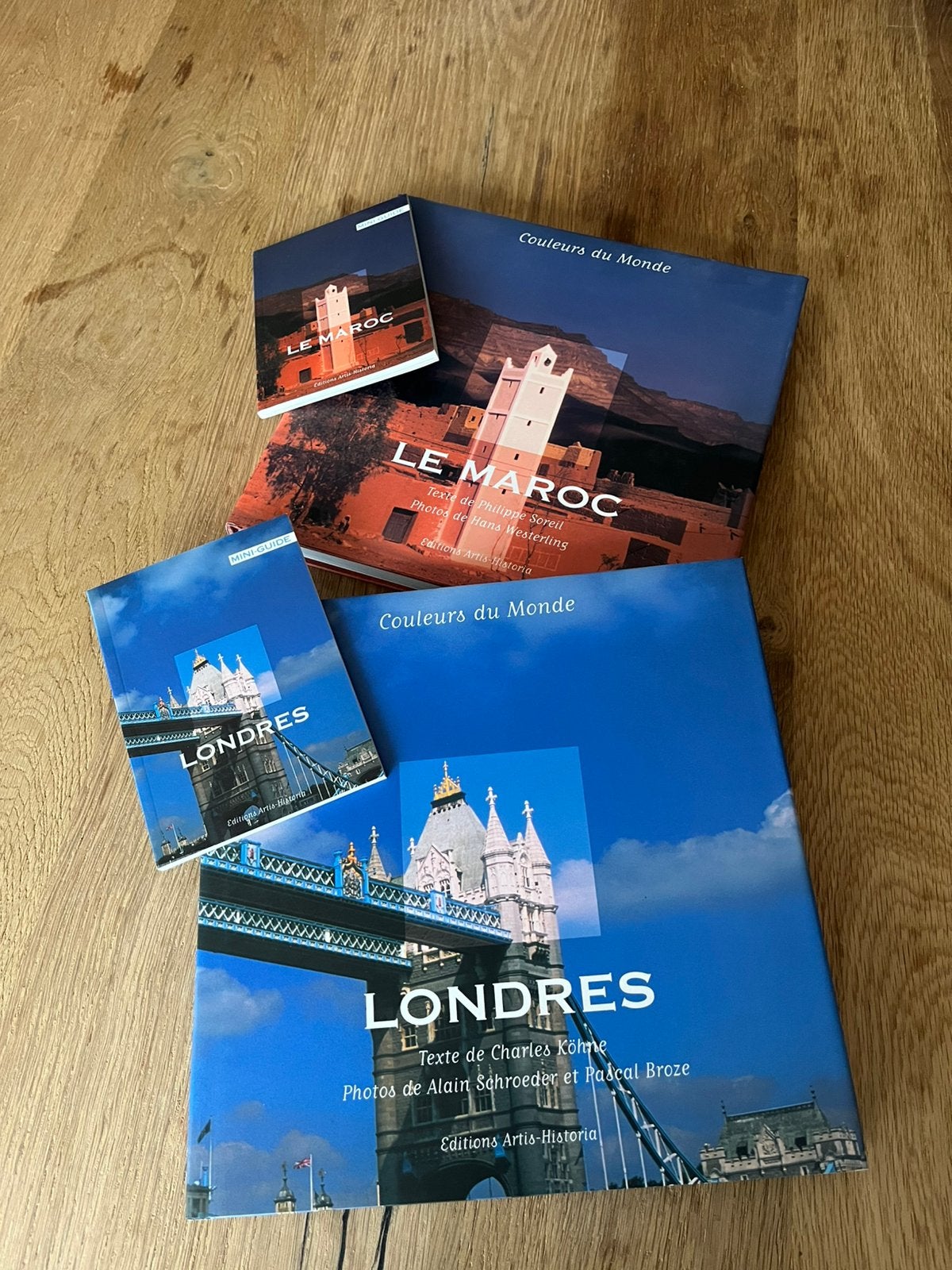 Livres Historia Londres et Maroc, Enlèvement ou Envoi, Comme neuf