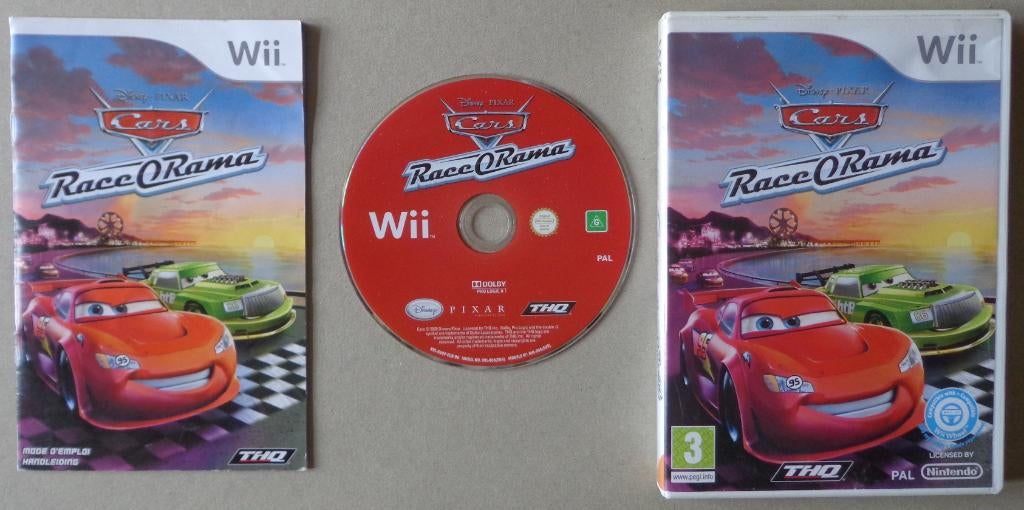 Cars Race-O-Rama voor de Nintendo Wii Compleet, Enlèvement ou Envoi, Comme neuf