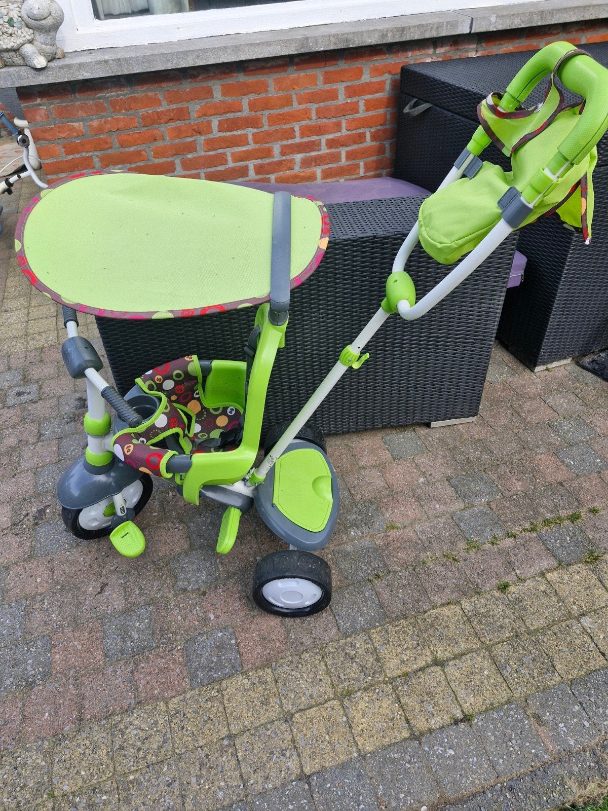 Loopfiets, Ophalen, Gebruikt