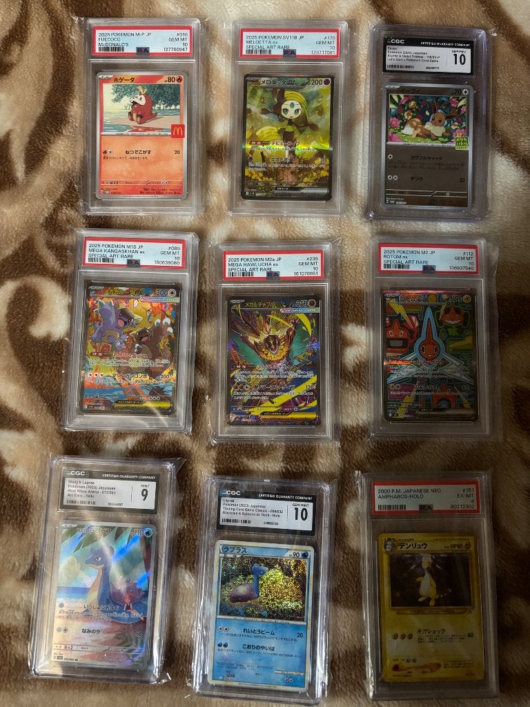 Pokemon Japanse slab PSA/CGC, Hobby en Vrije tijd, Verzamelkaartspellen | Pokémon, Ophalen, Nieuw, Losse kaart, Foil