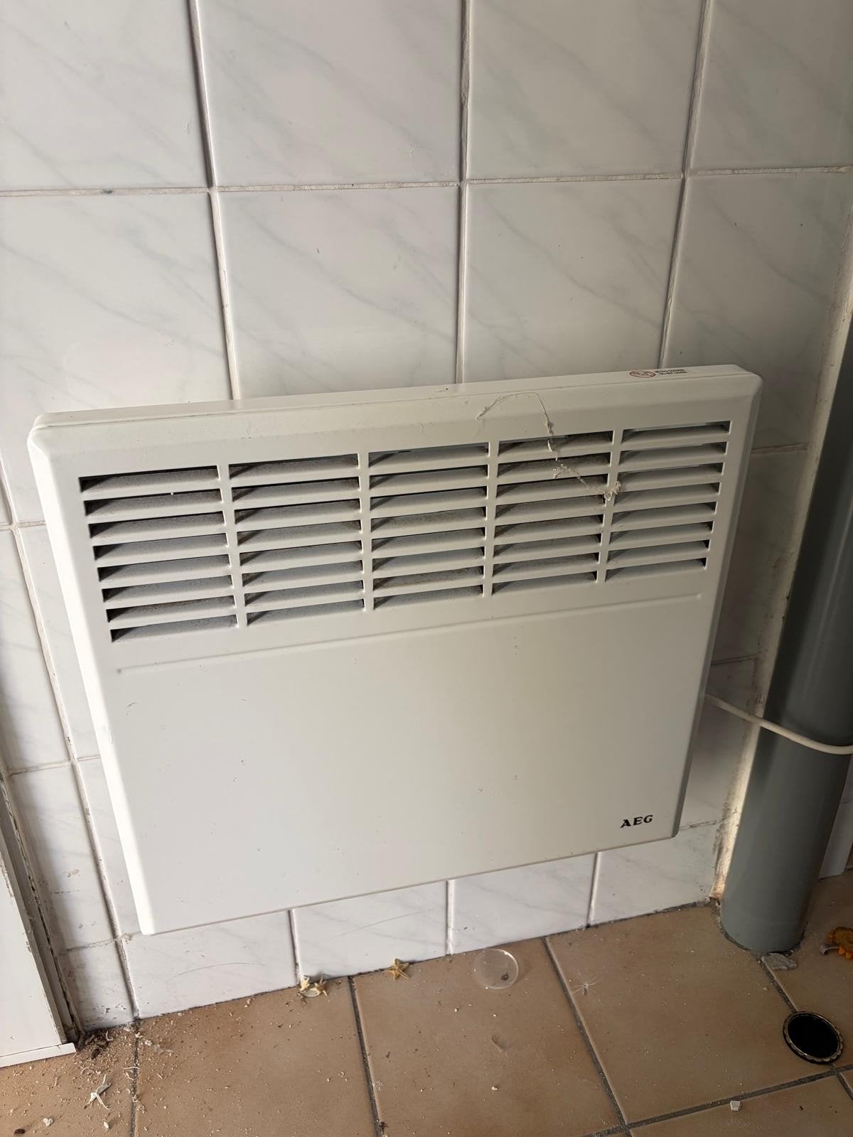 Elektrische convector verwarming, 800 watts ou plus, Moins de 60 cm, Enlèvement, Utilisé