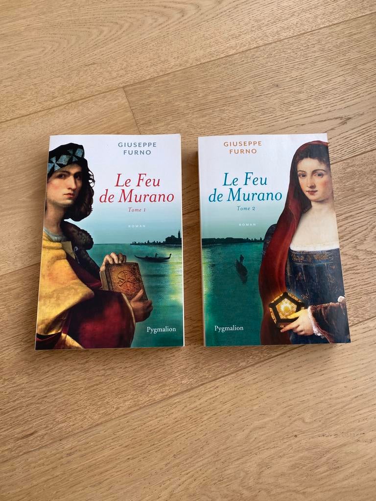 Livres Le feu de Murano - tomes 1 et 2, Livres, Enlèvement ou Envoi, Comme neuf