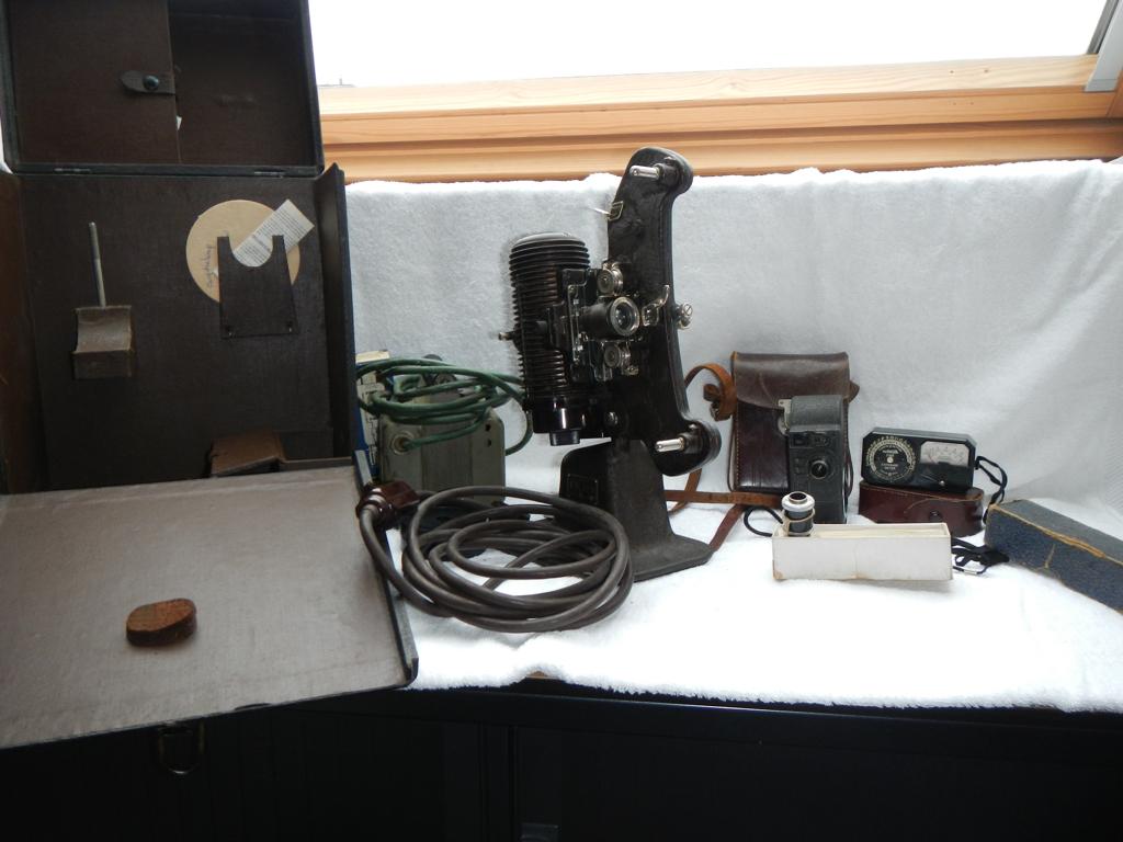analoge film projectors, Ophalen