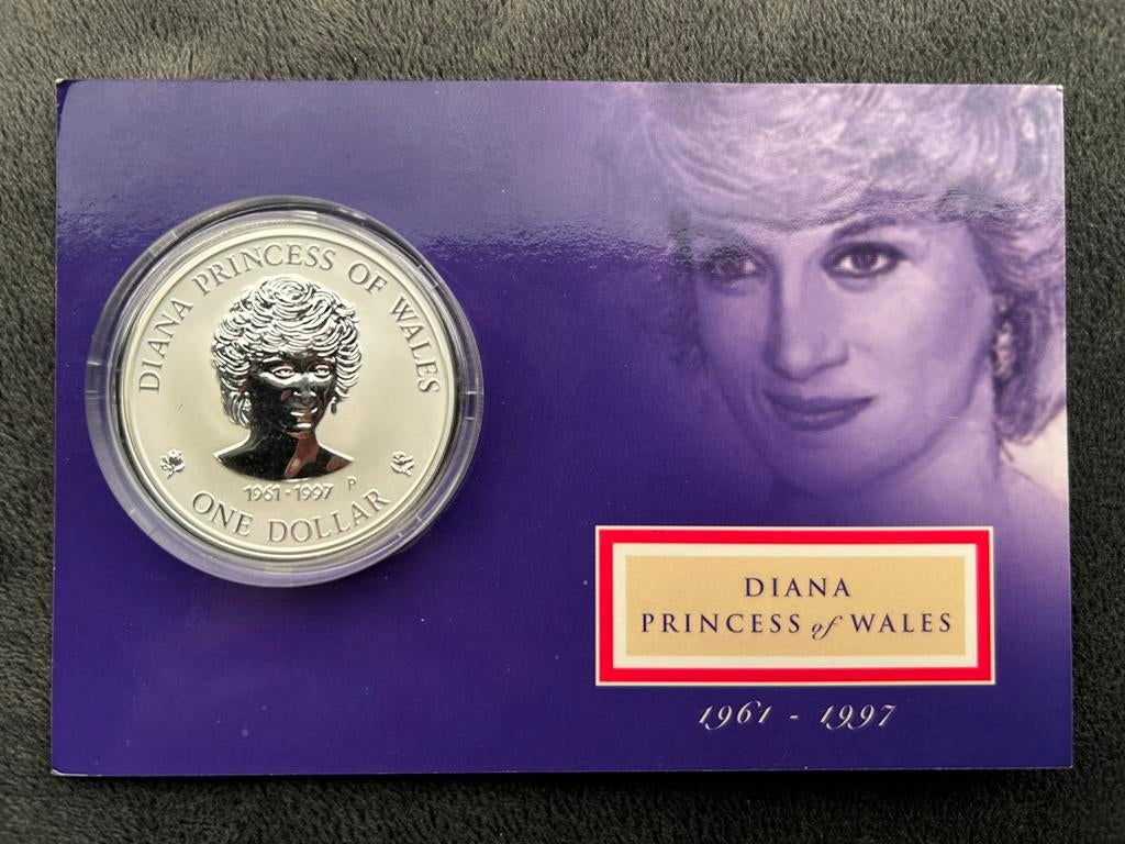 1 oz Diana Princess of Wales 1961 - 1997 .999 silver, Enlèvement ou Envoi, Argent