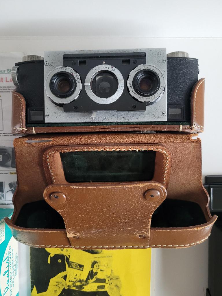 Realist Stereo Camera, Ophalen of Verzenden, Gebruikt, Spiegelreflex