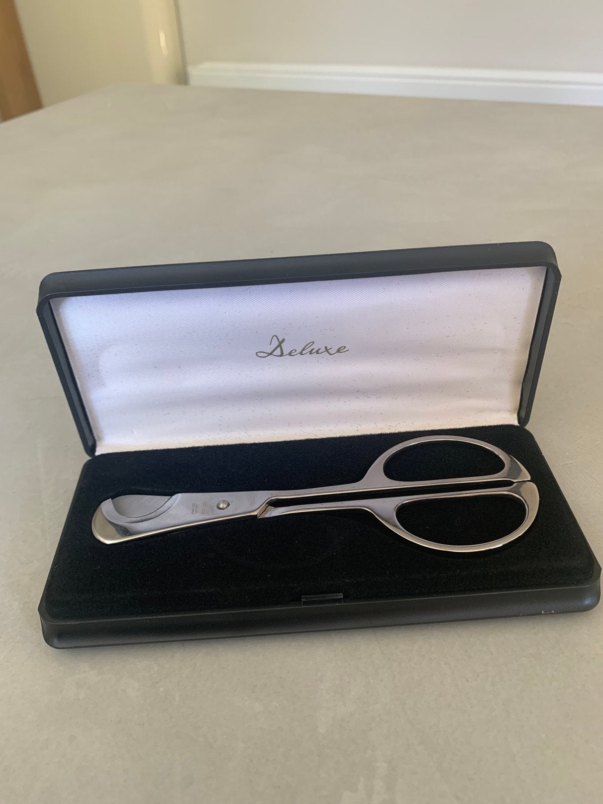 Vintage CSW Wolfertz Solingen Sigarenschaar Luxe Box (RVS), Verzamelen, Ophalen of Verzenden, Zo goed als nieuw