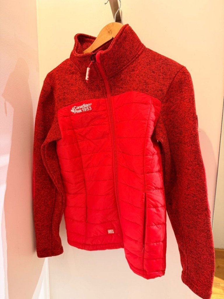 Uchampionne veste polaire Canadian Peak femme rouge, Nieuw, Ophalen of Verzenden, Canadian Peak, Maat 36 (S)