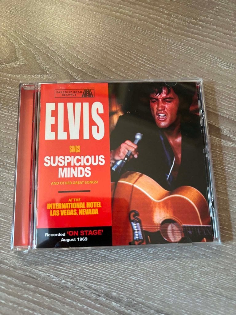 Elvis live bootleg cd, Elvis sings suspicious minds, 10 euro, Ophalen of Verzenden, Zo goed als nieuw, Rock-'n-roll, Import