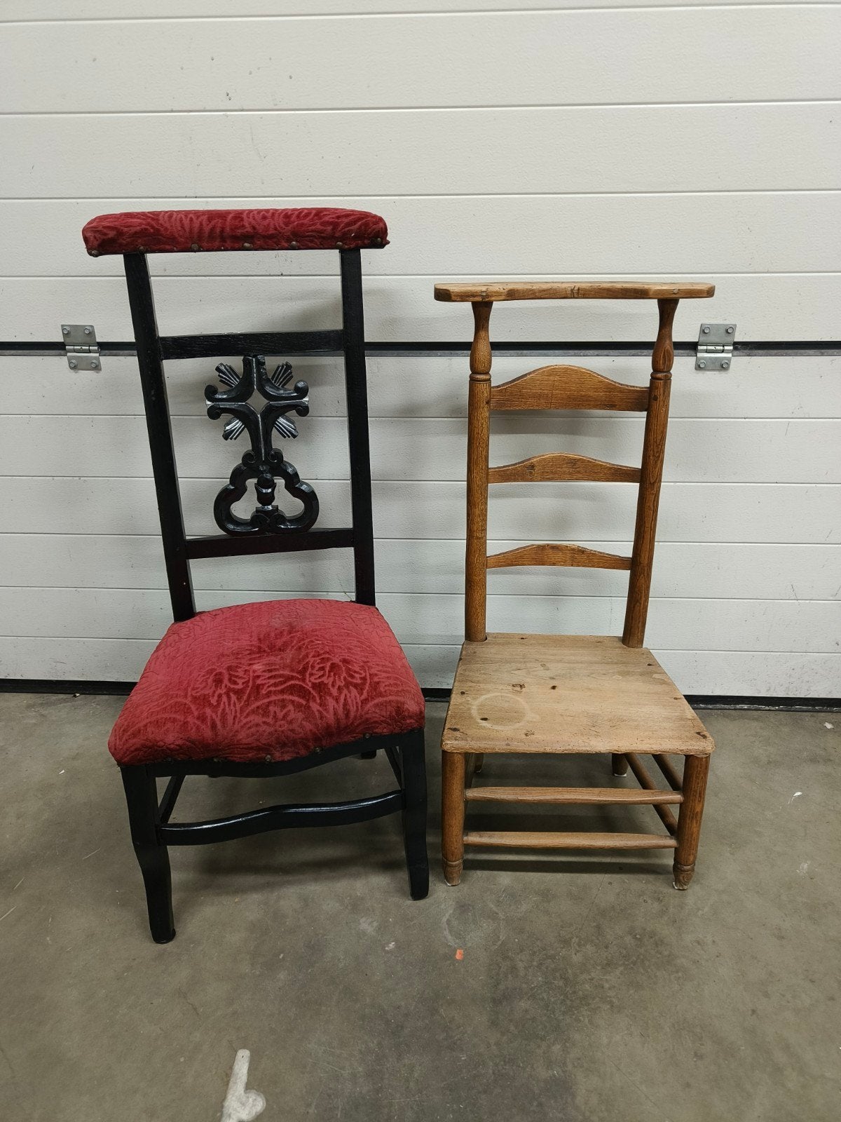 2 kerkstoelen samen te koop, Antiek en Kunst, Ophalen