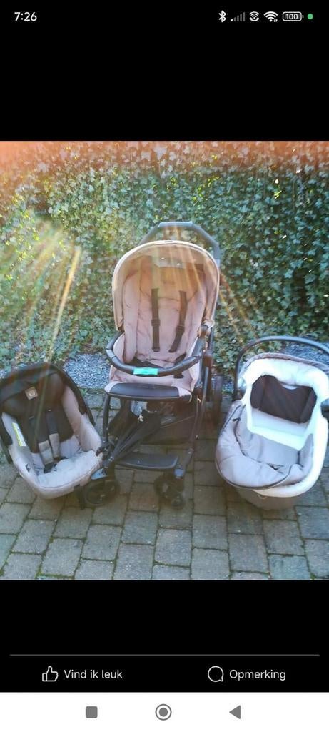 3 in 1 buggy peg perego, Ophalen