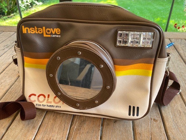 Sac à bandoulière amusant avec photo et publicité, Enlèvement ou Envoi, Comme neuf