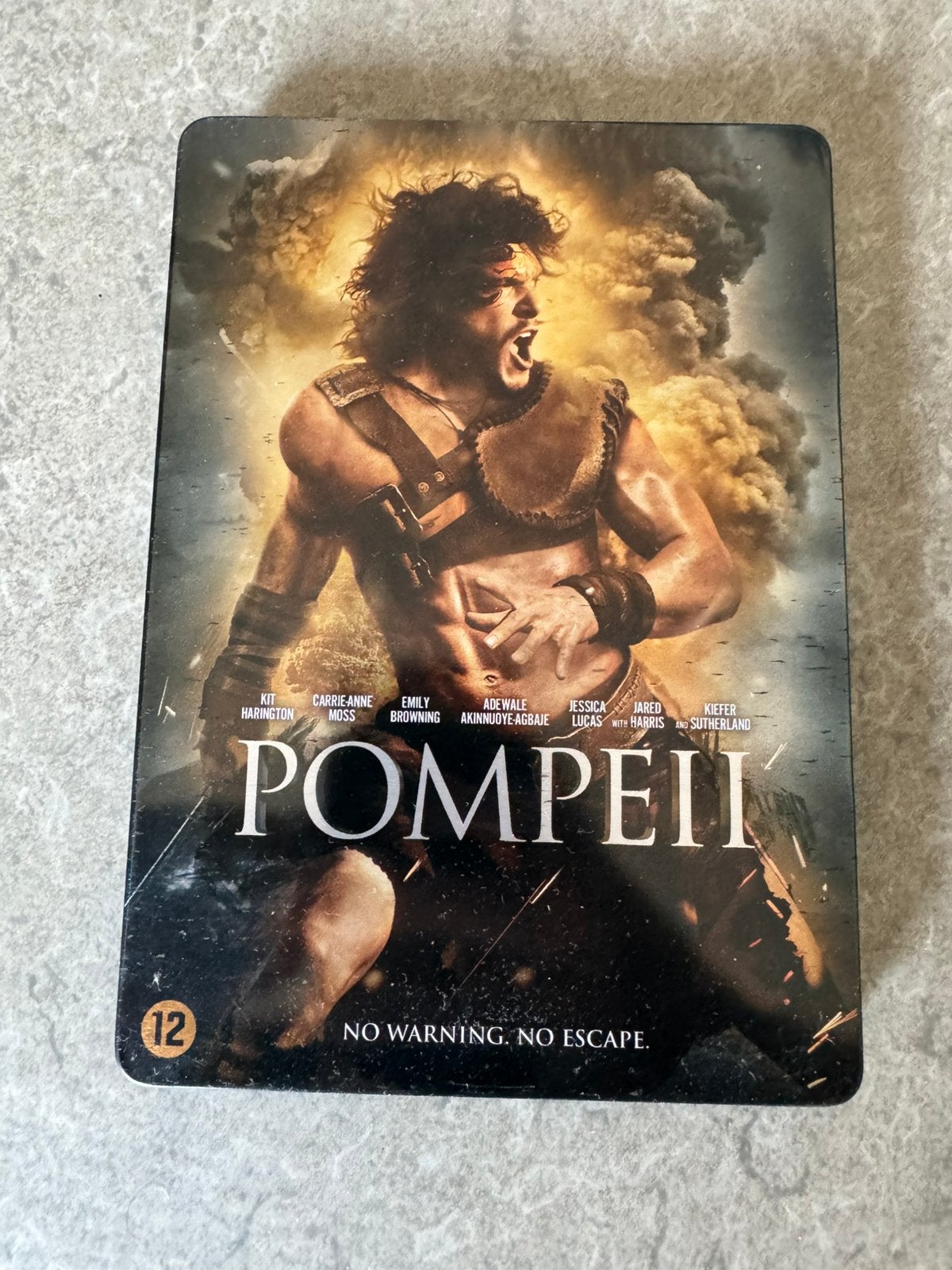 Metal case dvd Pompeii, Cd's en Dvd's, Dvd's | Avontuur, Ophalen of Verzenden, Zo goed als nieuw