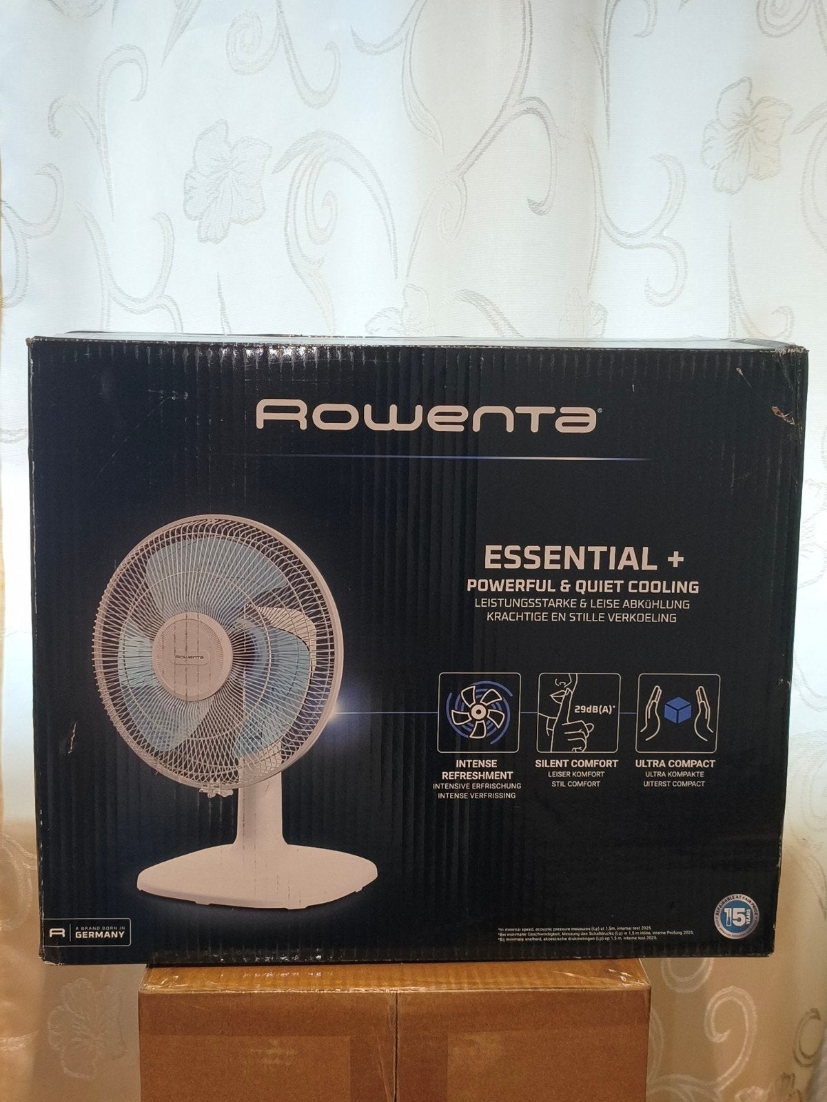Ventilateur de table Rowenta neuf 100 €, Electroménager, Ventilateurs, Enlèvement, Ventilateur de table