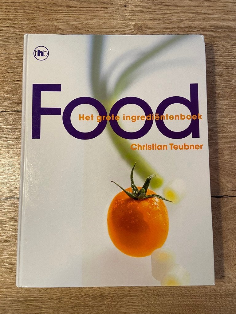FOOD : le grand livre d'ingrédients, Livres, Enlèvement ou Envoi, Comme neuf, Christian teubner