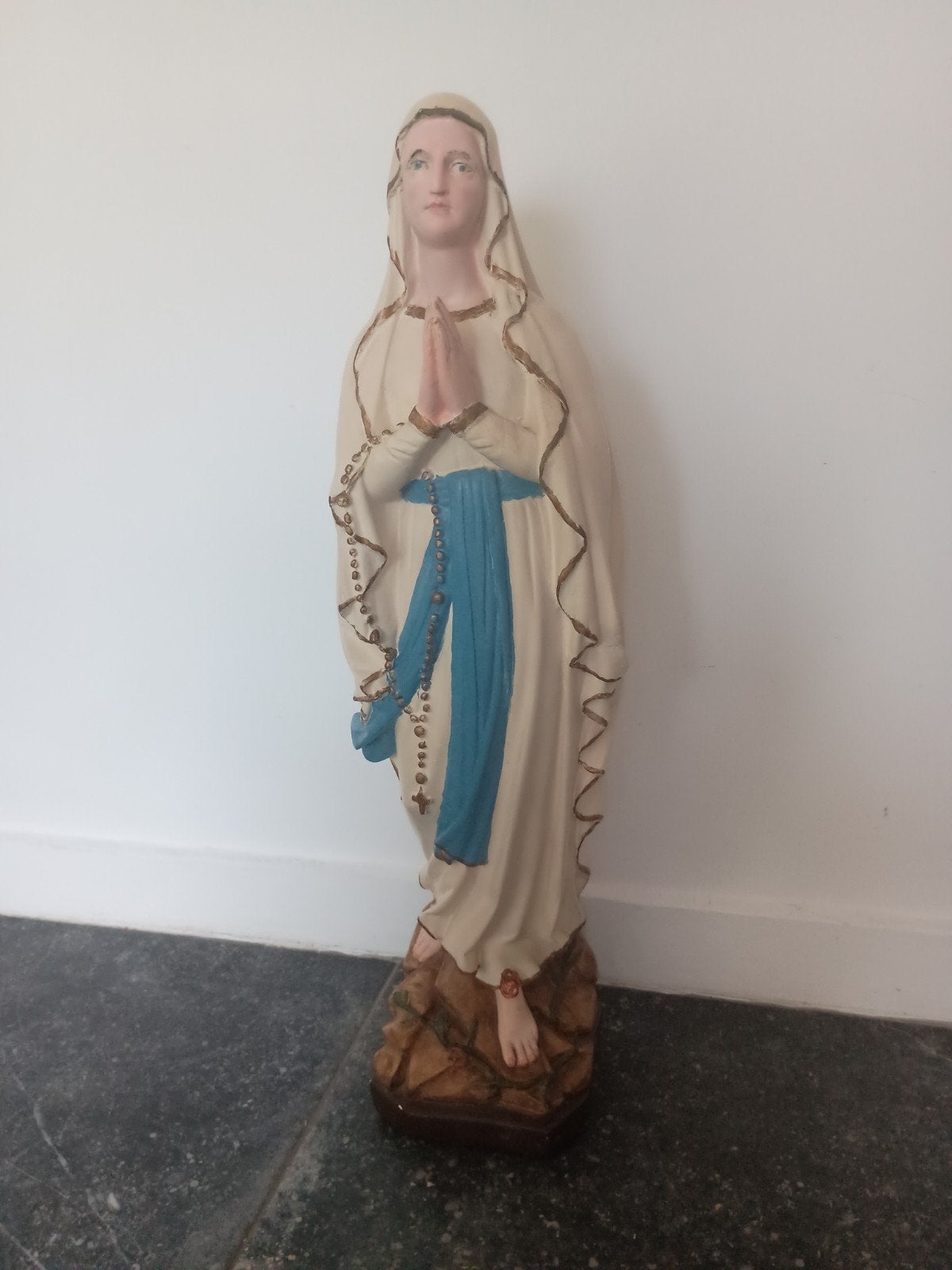 Groot oud Mariabeeld 65cm, Ophalen