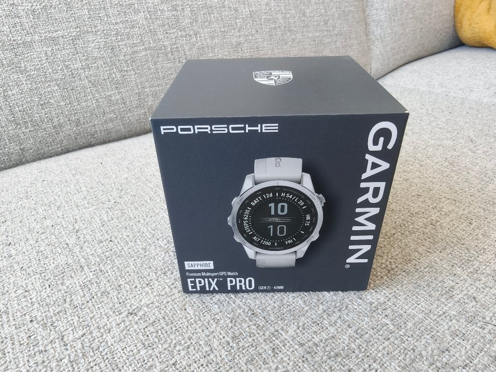 Porsche x Garmin Epix pro (Gen 2), Neuf, Étanche, Gris, Garmin