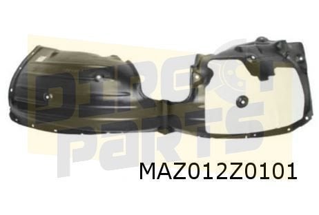Mazda 3 (3/19-) Modderkuip Links (5-drs.) Origineel! BDMT561, Neuf, -, Mazda, -