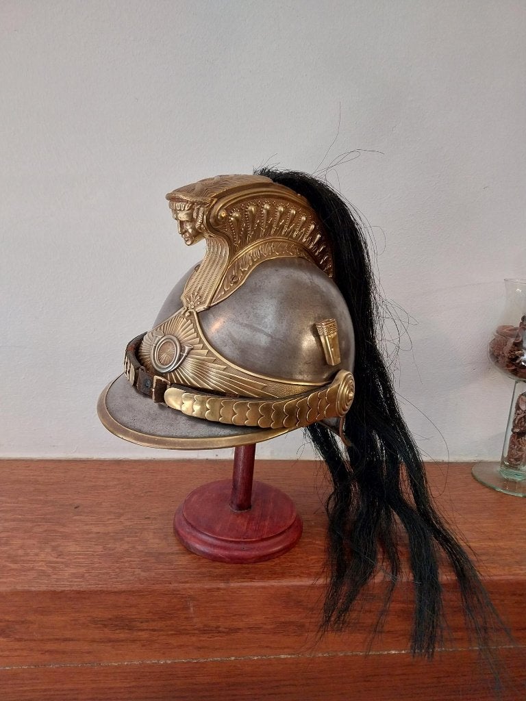 Casque chasseur à cheval WW1 France 1913, Collections, Objets militaires | Général, Enlèvement ou Envoi, Autres, Casque ou Béret