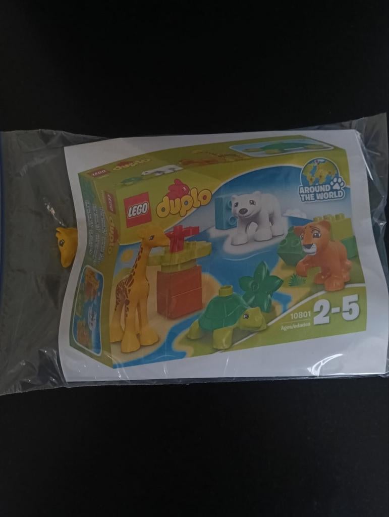Lego Duplo, set 10801, jonge dieren, Kinderen en Baby's, Speelgoed | Duplo en Lego, Ophalen of Verzenden, Duplo