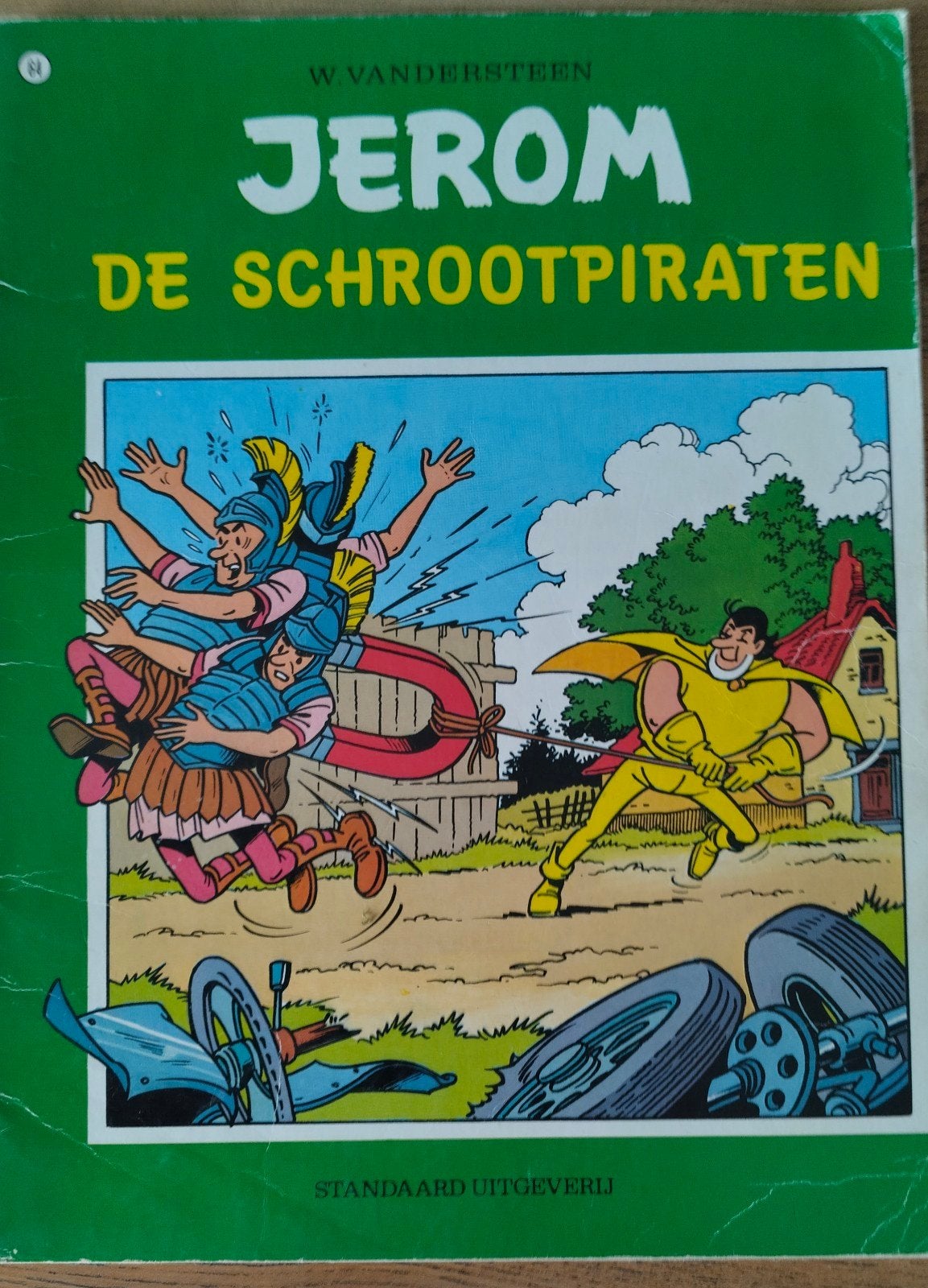 Jerom - 64 - De Schrootpiraten, Ophalen
