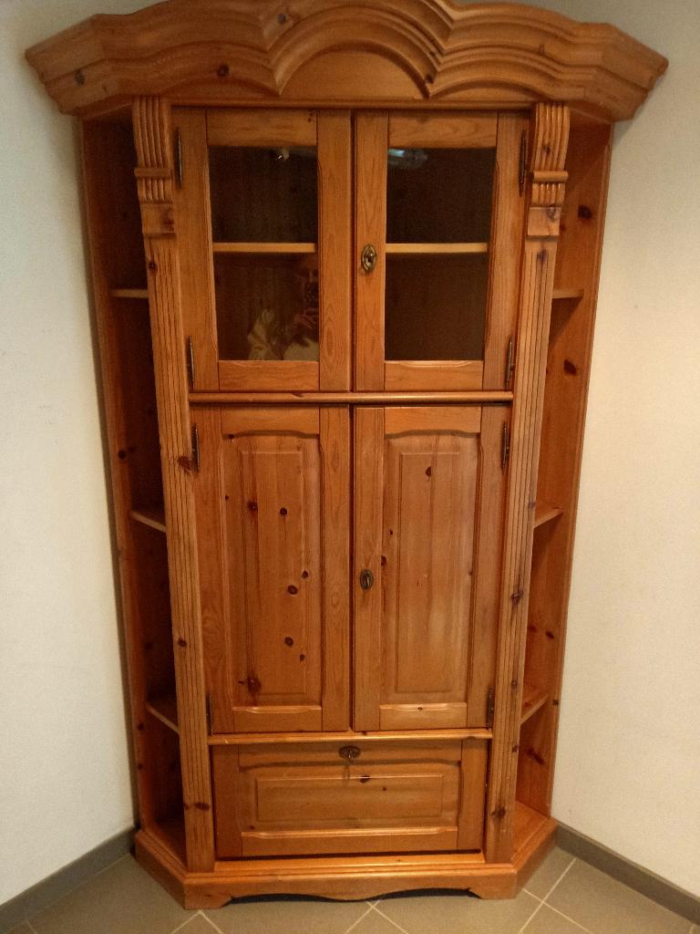 Hoekkast living, Huis en Inrichting, Kasten | Buffetkasten, Ophalen, Gebruikt, 100 tot 150 cm, 200 cm of meer