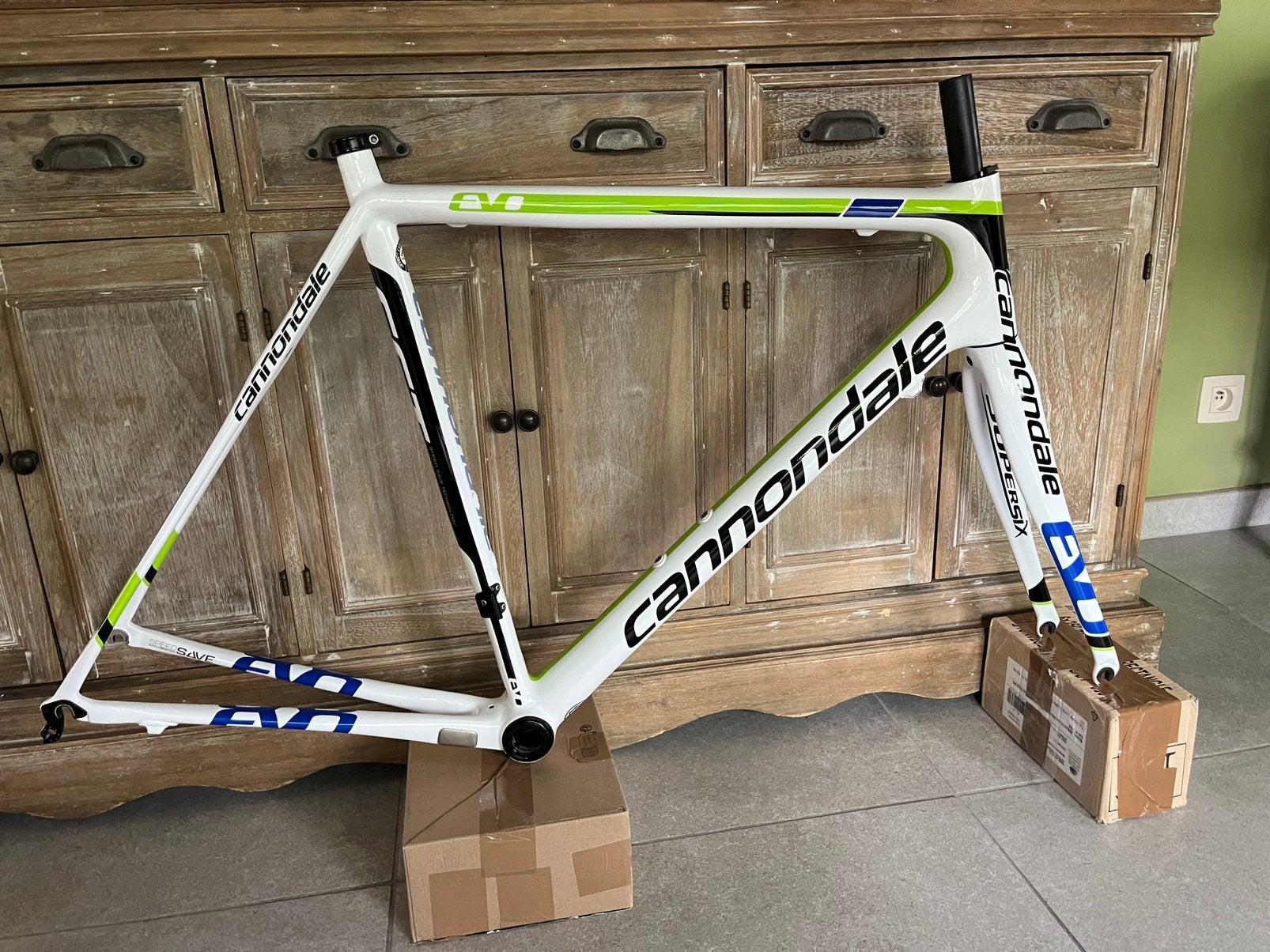 Cannondale Supersix Evo Team , frameset, Vélos & Vélomoteurs, Vélos | Vélos de course, Enlèvement, Comme neuf, Carbone