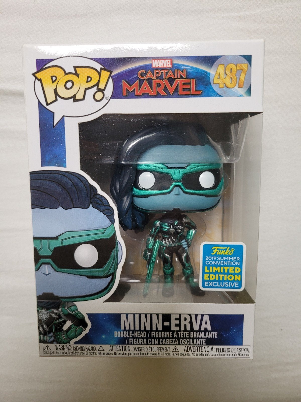 Funko Pop! Minn-Erva #487 | 2019 Summer Convention Limited, Ophalen of Verzenden, Nieuw