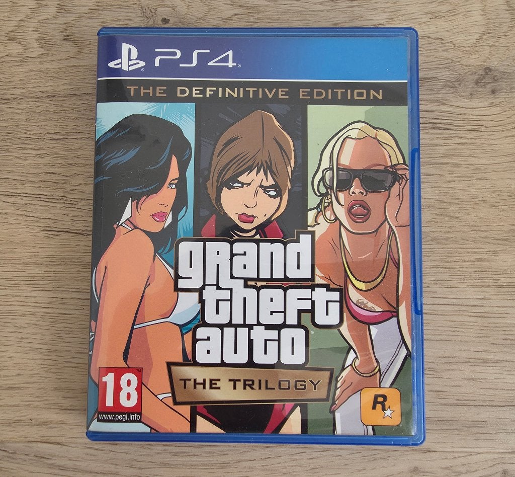 GTA The Trilogy Definitive Edition PS4 PlayStation 4, Consoles de jeu & Jeux vidéo, Enlèvement ou Envoi, Comme neuf